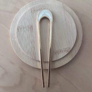 Siro valkoinen metallihiuspinni